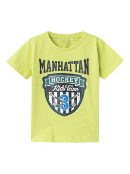 Shirt - Aktion - REGULAR FIT T-SHIRT - WILD LIME - kiwigrün - Manhattan - NAME IT MINI JUNGE