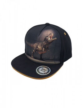 Kopfbedeckung - Cap - Dino - grau - Gr 53/57 - Kinderkapperl