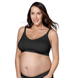 Still BH - nahtlos - Keep Cool Ultra BH - Nahtloser Schwangerschafts und Still-BH aus Soft Touch Material mit 6 Atmungszonen - schwarz