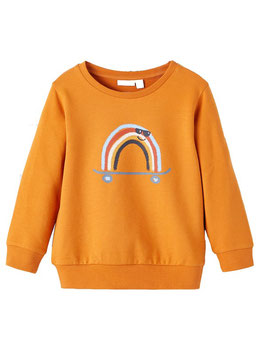 Shirt - Sweater  - Regenbogen - tomato cream - NAME IT MINI JUNGE