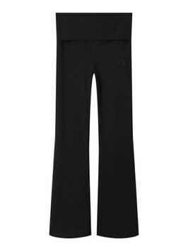 Hose - Bootcut Hose - schwarz - weicher Jersey - NAME IT KIDS MÄDCHEN
