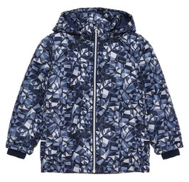 Jacke - Kinder Winterjacke blau gemustert- AKTION - NAME IT KIDS JUNGEN