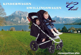 Kinderwagen - Geschwisterwagen - Mountain Buggy - cosmopolitan plus