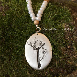 Relief-Medaillon Antik gross