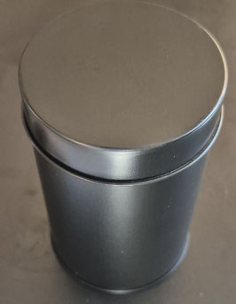 Teedose mit Sicherheitsverschluss Schwarz