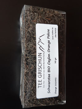 Schwarztee BIO Ceylon Orange Pekoe