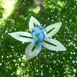 Blume türkis