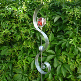 Gartenstecker rot