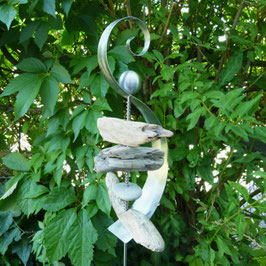 Treibholz-Stecker Schnecke 1