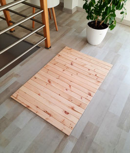 Teppich aus heimischen Holzarten "Standard". Format: B/L 50*70cm HO-001-Z