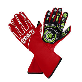 Handschuhe rot - Freem Senso gloves 016