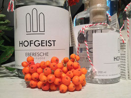 HOFGEIST · EBERESCHE 40% Vol. 1000 ml