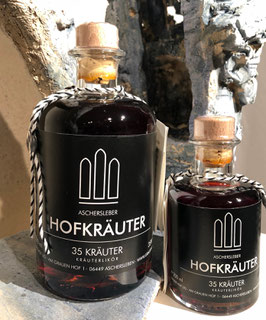 HOFKRÄUTER · 35 KRÄUTER · 35% Vol. 500 ml