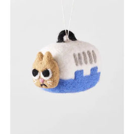 Filzanhänger Katze