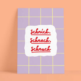 Karte Schnick Schnack Schnuck