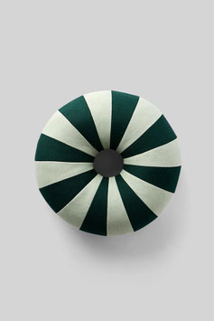 Float Kissen in dark green/ Minze