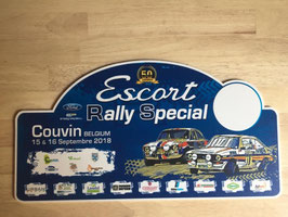Plaque rallye Grand Escort Rally Special 2018