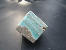 Caribbean Blue Calciet / Aragoniet kubus
