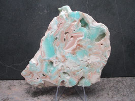 Carribean blue calciet plak