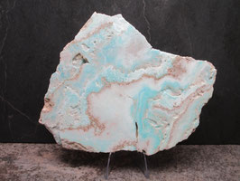 Carribean blue calciet plak