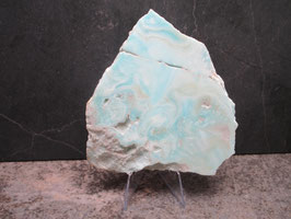 Carribean blue calciet plak