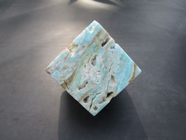 Caribbean Blue Calciet / Aragoniet kubus