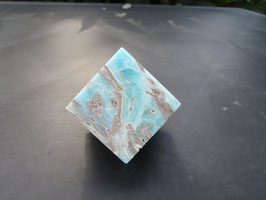 Caribbean Blue Calciet / Aragoniet kubus