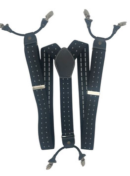 Bretelle Uomo Nero Bianco - DGN4N