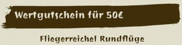 Wertgutschein 50€