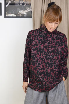 MAGLIA OVER A COLLO ALTO  (cod. DT114)