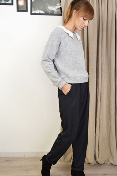 PANTALONI LUNGHI IN CREPE CADY  (COD. DP029)