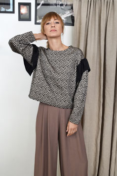 MAGLIA OVER GLITTER  (COD. DT191)