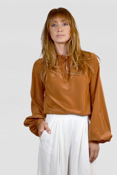 CAMICIA IN SETA CON POLSINO  (COD. DC074)