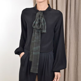 CAMICIA  IN SETA CON FOULARD  (COD.DC066)