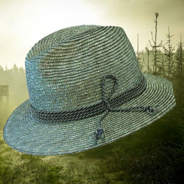PERLSTROHHUT PREMIUM 4xSS 157 034 GRÜN