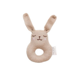 Alpakawolle Babyrassel Hase Beige