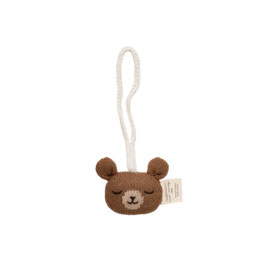 Alpakawolle Hängerassel Bär Braun