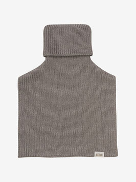 Merino Wollrollkragen Brown Melange
