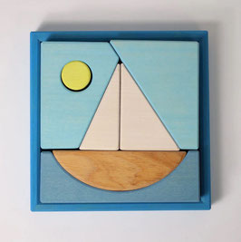 Baby Bauspiel Segelschiff