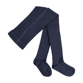 Gr. 74 Baby Wollstrumpfhose Marineblau