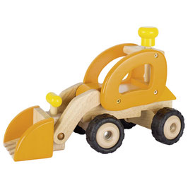 Baufahrzeug Radlader aus Holz