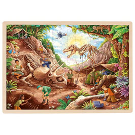 192 Teile Holzpuzzle Ausgrabung Dinosaurier