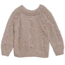 Baby Lama Wollpullover Latte