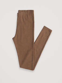 Frauen Leggings Melange Almond