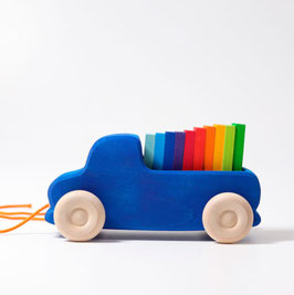 Nachzieh Lastwagen Regenbogen