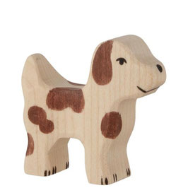Holztier Hofhund klein