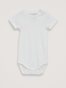 Baby Kurzarmbody Offwhite