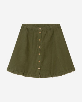 Kinder Leinenrock Olive