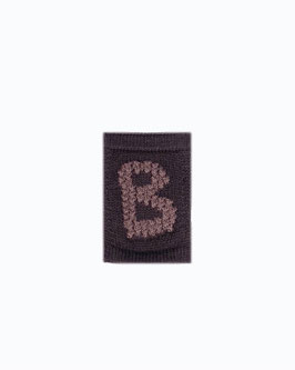 Gestrickte Girlande Buchstabe B