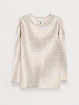 Kinder Langarmshirt Streifen Oat